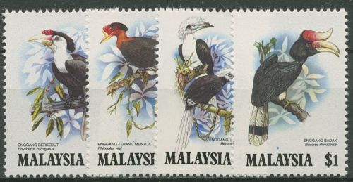 Malaysia 1983 Nashornvögel 269/72 postfrisch