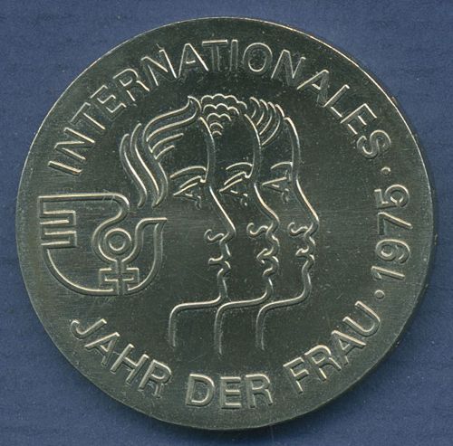 DDR 5 Mark 1975 Internationales Jahr der Frau, J 1558 vz/st (m2910)