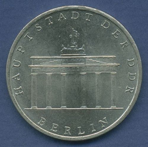 DDR 5 Mark 1971 Brandenburger Tor, J 1536 vz (m6021)