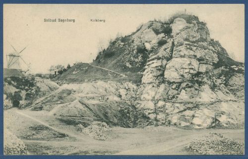 Solbad Segeberg Kalkberg Windmühle, ungebraucht (AK5599)