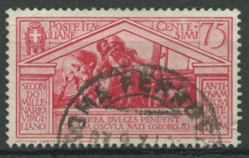 Italien 1930 2000. Geburtstag von Vergil Mutterglück 350 gestempelt