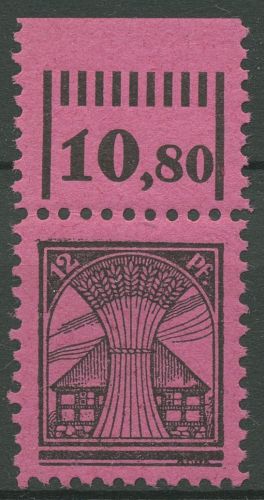 SBZ Mecklenburg-Vorpommern 1945 Freimarke mit Oberrand 16 OR postfrisch