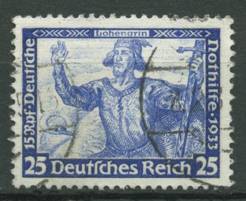 Deutsches Reich 1933 Deutsche Nothilfe Wagner 506 A gestempelt