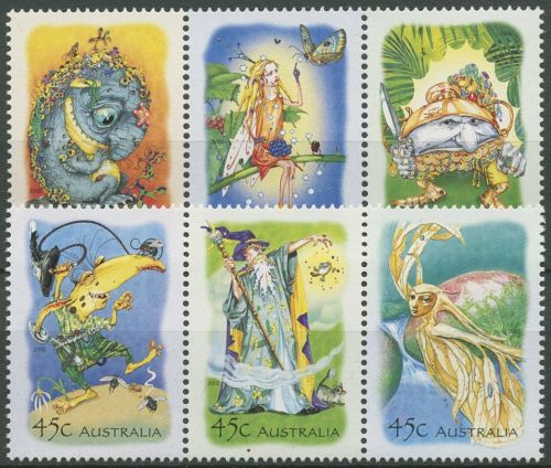 Australien 2002 Geheimnisvoller Regenwald 2169/74 ZD postfrisch