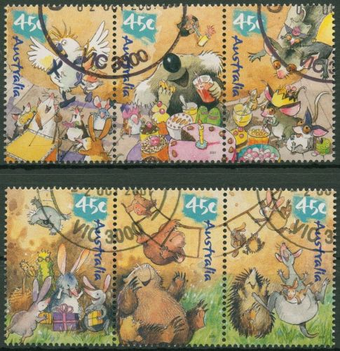 Australien 2001 Kevin Koalas Geburtstagsfeier 2084/89 gestempelt