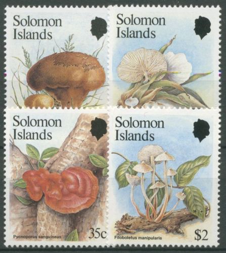 Salomonen 1984 Pilze 522/25 postfrisch