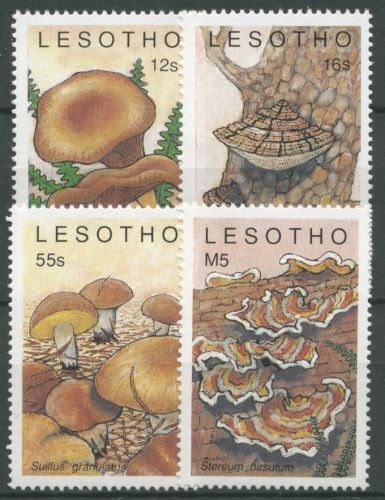 Lesotho 1989 Pilze 777/80 postfrisch