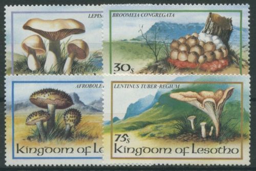 Lesotho 1983 Pilze 411/14 postfrisch