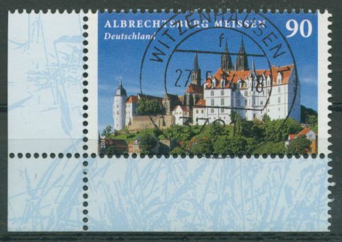 Bund 2014 Albrechtsburg Meißen 3062 Ecke 3 mit TOP-Stempel (E4621)