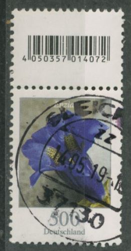 Bund 2011 Blumen aus 100er-Rolle 2877 S Zd 3 mit EAN gestempelt