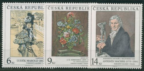 Tschechische Republik 1995 Gemälde 96/98 postfrisch