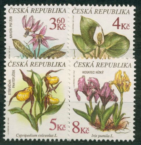 Tschechische Republik 1997 Geschützte Pflanzen 135/38 postfrisch