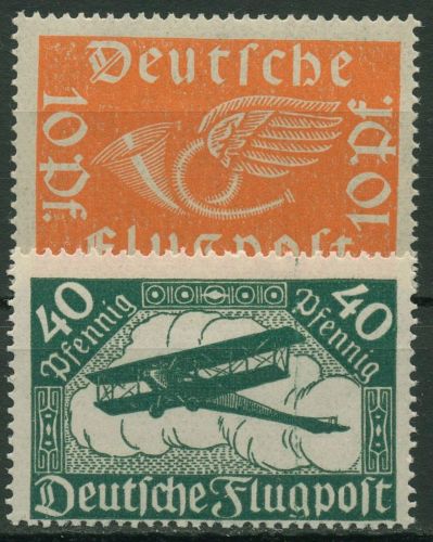 Deutsches Reich 1919 Flugpostmarken 111/12 postfrisch