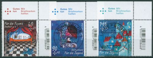 Bund 2014 Jugend Das Traumfresserchen 3096/98 Ecke 2 mit TOP-Stempel (E4653)