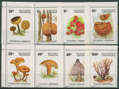 Kongo - Zaire 1979 Pilze 597/04 postfrisch