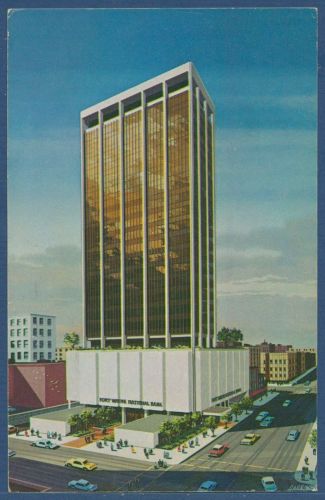 National Bank Building Fort Wayne Indiana, gelaufen 1969 (AK5769)