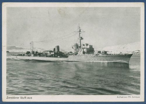 Zerstörer läuft aus, ungebraucht (AK5766)
