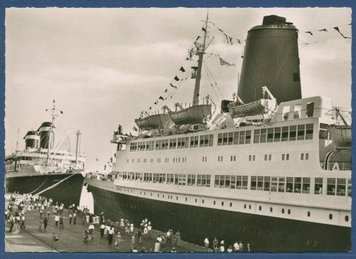 Bremen Flagschiff des Norddeutschen Lloyd, ungebraucht (AK5765)