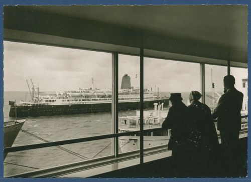 Bremerhaven TS Bremen Columbusbahnhof, ungebraucht (AK5762)