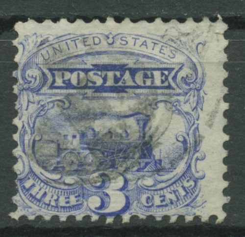 USA 1869 Baldwin-Lokomotive 28 a gestempelt