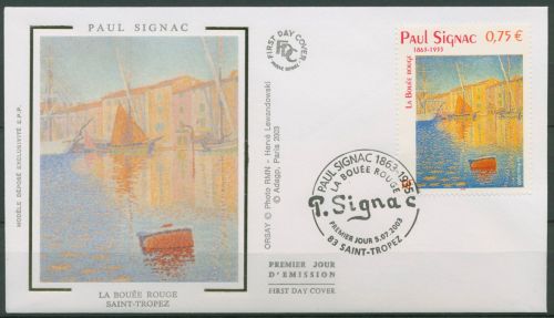 Frankreich 2003 Gemälde Paul Signac 3726 FDC (X62200)