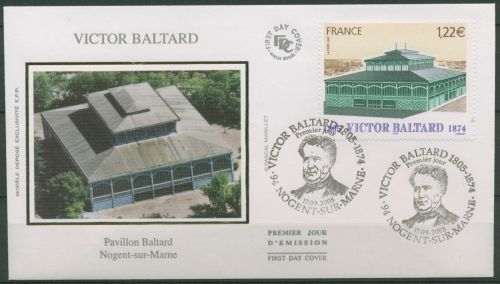 Frankreich 2005 Markthalle Paris 3982 FDC (X62210)