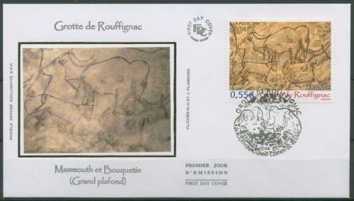 Frankreich 2006 Grotte Rouffignac Tierzeichen 4079 FDC (X62213)