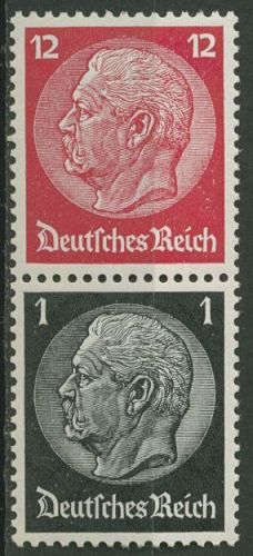 Deutsches Reich Zusammendrucke 1937/39 Hindenburg S 149 postfrisch