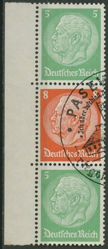 Deutsches Reich Zusammendrucke 1934 Hindenburg S 120 LR gestempelt