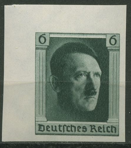 Deutsches Reich 1937 A. Hitler Einzelmarke 647 aus Block 8 postfrisch
