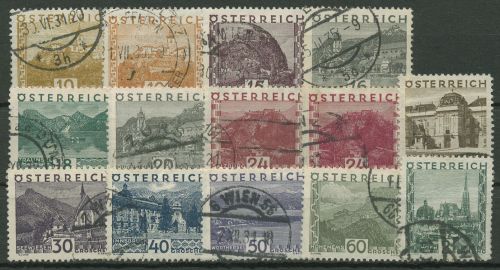 Österreich 1929 Landschaften 498/11 gestempelt