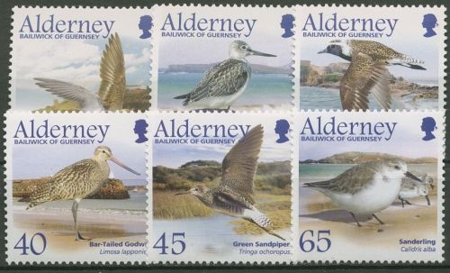Alderney 2005 Tiere Zugvögel Watvögel 259/64 postfrisch