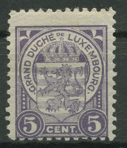 Luxemburg 1926 Staatswappen 165 mit Falz