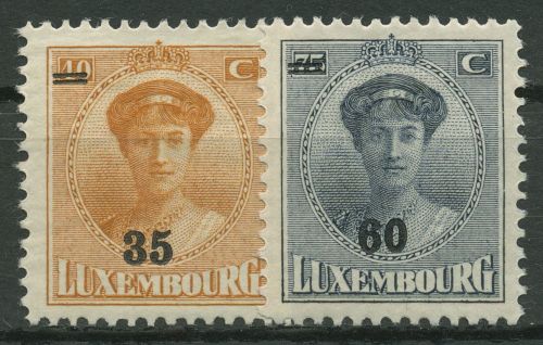 Luxemburg 1927 Großherzogin Charlotte 197/98 postfrisch