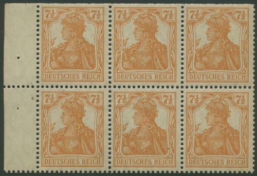 Dt. Reich 1916/17 Markenheftchenblatt H.-Bl. 11 a A postfrisch