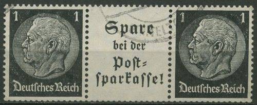 Dt. Reich Zusammendrucke 1941 aus EG-Str. 3, W 98 gestempelt