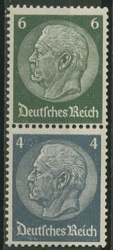 Dt. Reich Zusammendrucke aus Rollen 1939 Hindenburg S 217 postfrisch