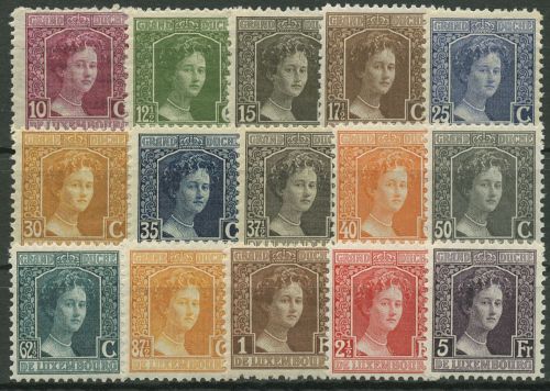 Luxemburg 1914 Großherzogin Marie Adelheid 92/106 postfrisch