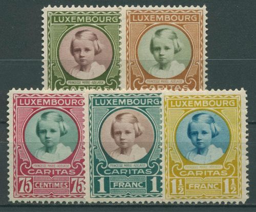 Luxemburg 1928 Kinderhilfe 208/12 postfrisch