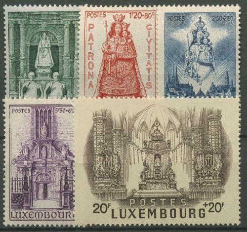 Luxemburg 1945 Schutzpatronin Madonna 382/86 postfrisch