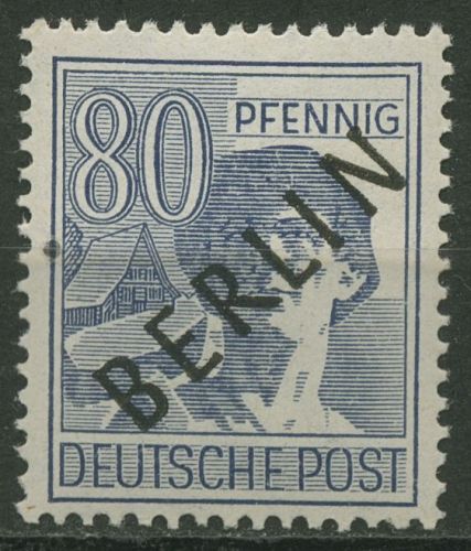 Berlin 1948 Schwarzaufdruck 15 postfrisch geprüft