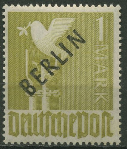 Berlin 1948 Schwarzaufdruck 17 c postfrisch