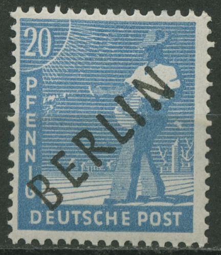 Berlin 1948 Schwarzaufdruck 8 postfrisch