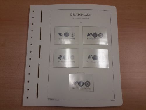 LEUCHTTURM Vordrucke für Ecken Bund 2010/14 SF ER gebraucht, neuwertig (Z3516)