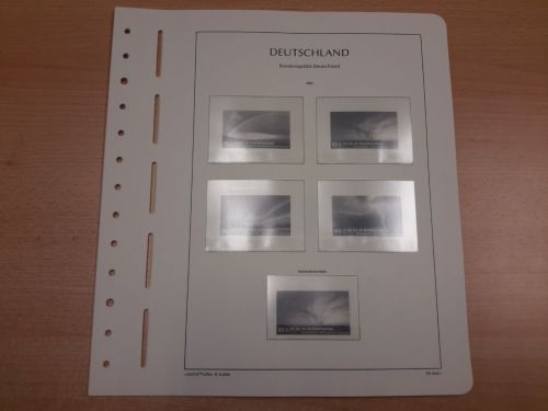 LEUCHTTURM Vordrucke für Ecken Bund 2009 SF ER gebraucht, neuwertig (Z3517)