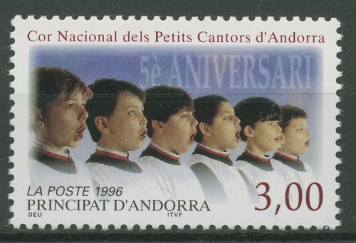 Andorra (frz.) 1996 Nationaler Kinder-und Jugendchor 501 postfrisch