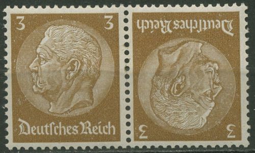 Dt. Reich Zusammendrucke 1940 aus Einheitsgeberstreifen 2, K 22 postfrisch