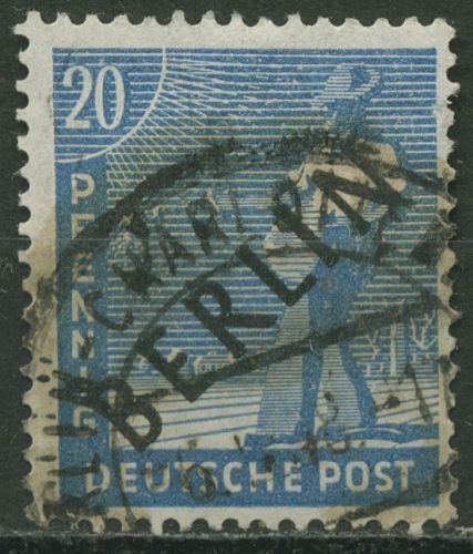 Berlin 1948 Schwarzaufdruck 8 gestempelt