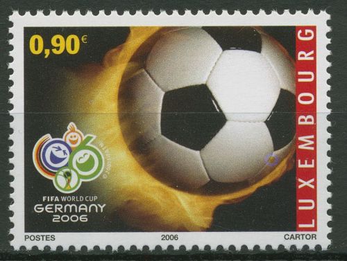 Luxemburg 2006 Fußball-WM Deutschland 1713 postfrisch