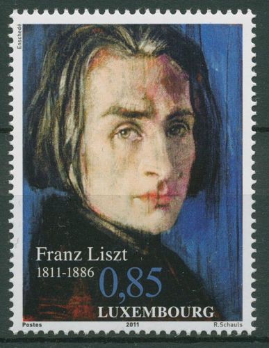 Luxemburg 2011 Komponist Franz Liszt 1916 postfrisch